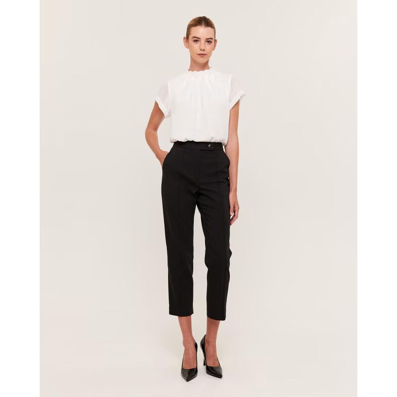 SABA Willa High Neck Ss Top image number 7